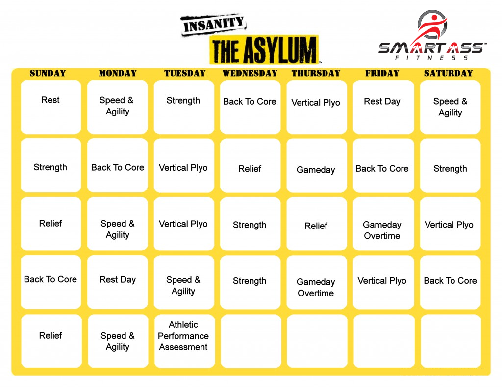 15 Minute Insanity Asylum Workout Download Free for Beginner