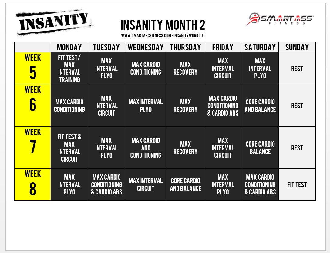 Insanity Workout - the hardest interval workout [review]