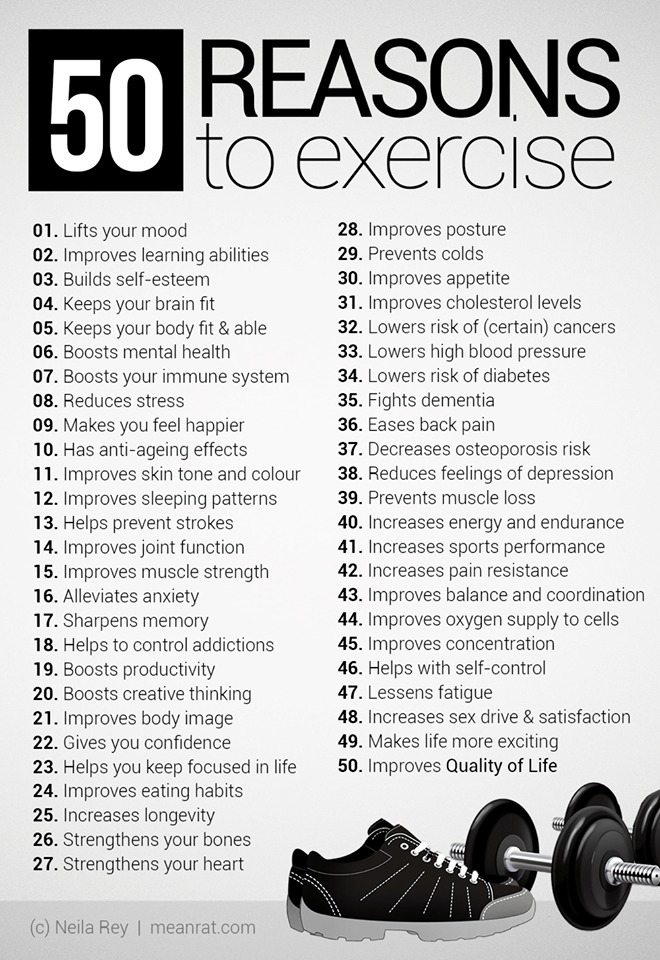 http://www.smartassfitness.com/wp-content/uploads/2013/12/50_reasons_to_exercise-1.jpg