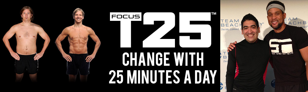 focus t25 shaun t workout dvd program