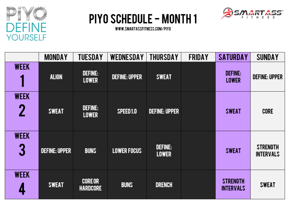 PiYo Workout Review | Smart Ass Fitness